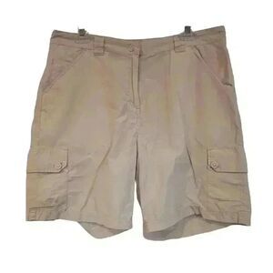 Woolrich Women's Tan Cotton/Nylon Shorts